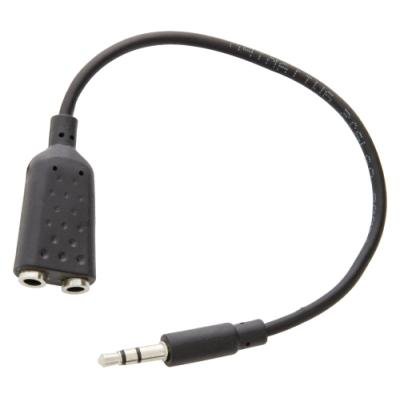 Kabel Valueline rozbočovací audio 3,5" jack 20 cm