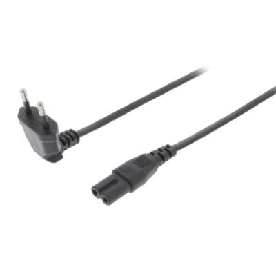 Kabel Valueline Euro na IEC-320-C7 černý 5m