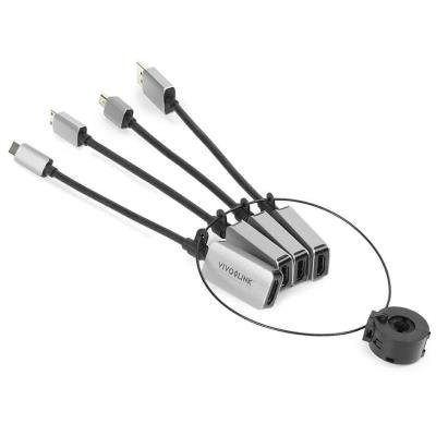 Vivolink Pro Adapter Ring DP, Mini DP, Mini HDMI a USB-C na HDMI