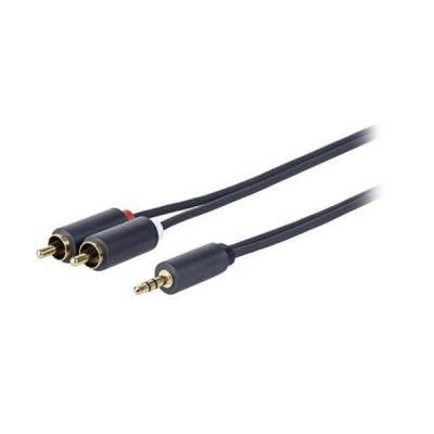 Vivolink kabel 3,5mm jack - 2x RCA 0,5m