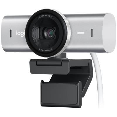 Logitech webkamera MX Brio/ 4K/30fps / 1080p/60fps/ pole gray