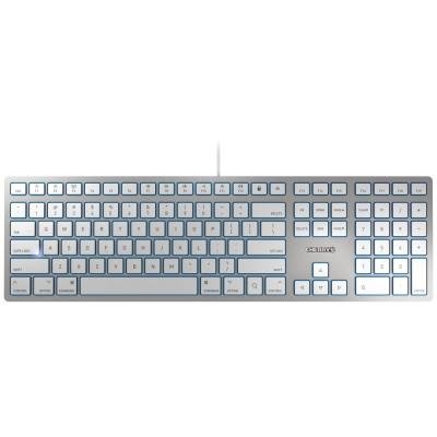 CHERRY KC 6000 SLIM EU stříbrná
