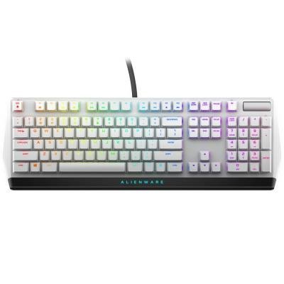 DELL klávesnice Alienware Low-profile RGB Mechanical Gaming Keyboard/  AW510K/ US/ Int./ mezinárodní/ Lunar Light