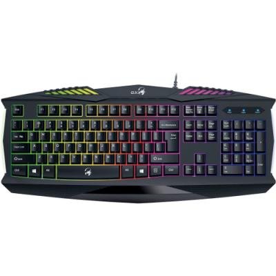GENIUS GX GAMING Scorpion K220/ Herní drátová klávesnice/ podsvícená/ USB/ černá/ CZ+SK layout