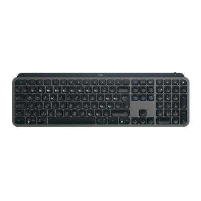 Logitech klávesnice MX Keys S/ bezdrátová/ Bluetooth/ USB-C/ CZ-SK layout/ grafitová