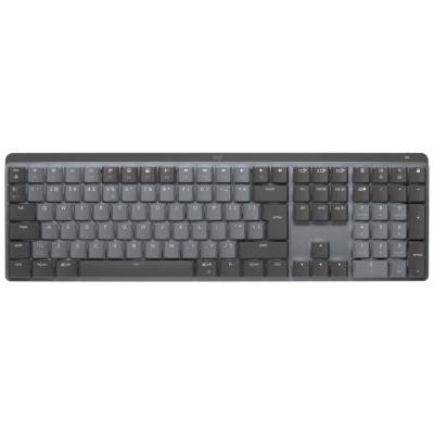 Logitech klávesnice MX Mechanical US - tactile/ bezdrátová/ Bluetooth/ USB-C/ US layout/ grafitová