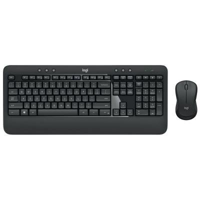 Logitech set klávesnice a myši MK540 ADVANCED/ bezdrátový/ 2.4GHz/ USB přijímač/ US/ černý