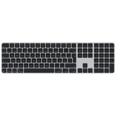 Apple Magic Keyboard s Touch ID a numerickou částí CZ černo-stříbrná