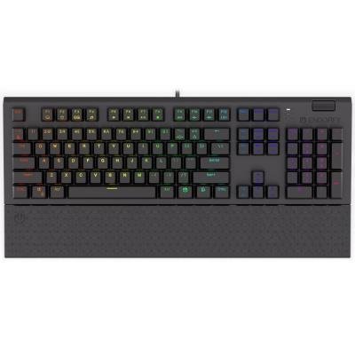 Endorfy herní klávesnice Omnis Kailh BL RGB / USB / blue switch / drátová /mechanická/US layout/černá RGB 