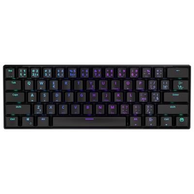 Endorfy herní klávesnice Thock Compact RD RGB /USB/ red sw. / bezdrátová / mechanická / CZ/SK layout / mini /černá RGB