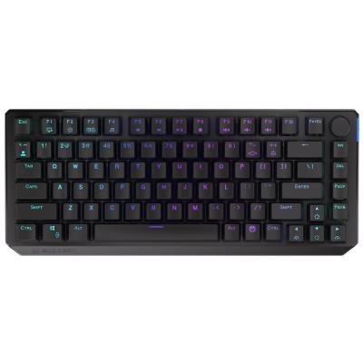 Endorfy herní klávesnice Thock 75% Wireless Red / RGB / red sw. / bezdrátová / mechanická / US layout / zkrácená /černá 