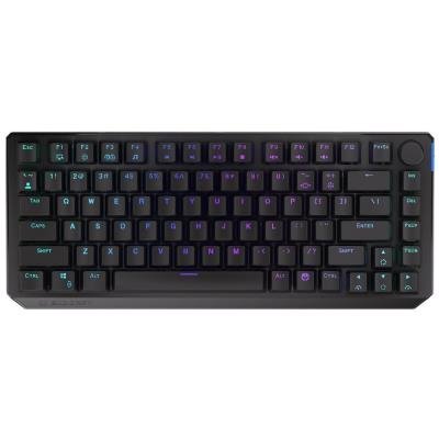 Endorfy herní klávesnice Thock 75% Wireless Black RGB / black sw. / bezdrátová / mechanická / US lay. / zkrácená /černá 