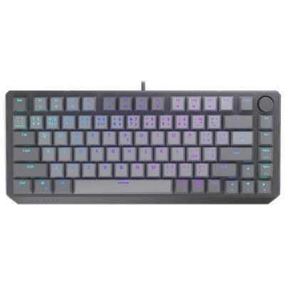 Endorfy mechanická klávesnice Thock V2 75% / drátová / ARGB /  red sw. / USB / zmenšená / CZ/SK layout