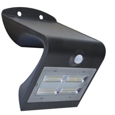 LED reflektor IMMAX solární s čidlem 3,2W černý