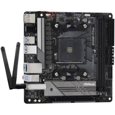 ASRock B550M-ITX/ac / AMD B550 / AM4 / 2x DDR4 DIMM / HDMI / DP / M.2 / WiFi /Mini-ITX