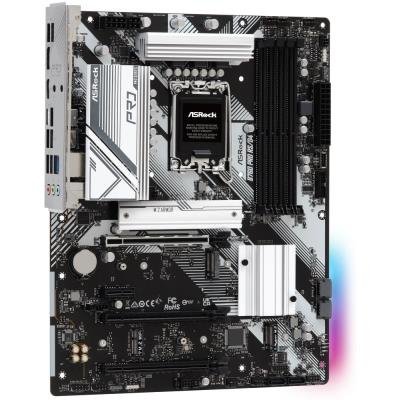 ASRock B760 PRO RS/D4 / Intel B760 / LGA1700 / 4x DDR4 / 3x M.2 / HDMI / DP / USB-C / ATX