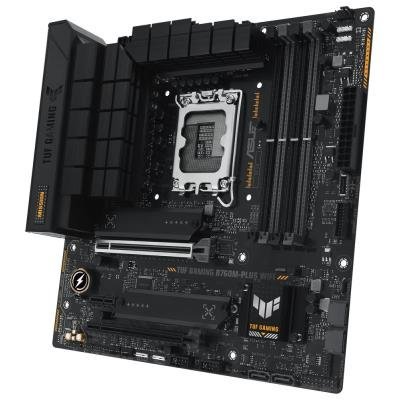 ASUS TUF GAMING B760M-PLUS WIFI / Intel B760 / LGA1700 / 4x DDR5 / 2x M.2 / DP / HDMI / 1x USB-C / WIFI / mATX