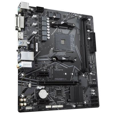 GIGABYTE A520M H / AMD A520 / AM4 / 2x DDR4 DIMM / DVI-D / HDMI / M.2 / mATX