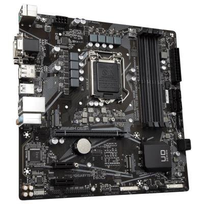 GIGABYTE B560M DS3H / Intel B560 / LGA1200 / 4x DDR4 DIMM / 2x M.2 / VGA / DVI-D / HDMI / DP / USB-C / mATX