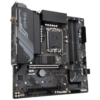 GIGABYTE B760M GAMING X AX DDR4 / Intel B760 / LGA1700 / 4x DDR4  / 1x M.2 / DP / HDMI / WiFi / mATX