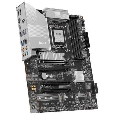MSI PRO Z890-S WIFI / Intel Z890 / LGA1851 / 4x DDR5 / 4x M.2 / USB-C / HDMI / DP /  WiFi / ATX