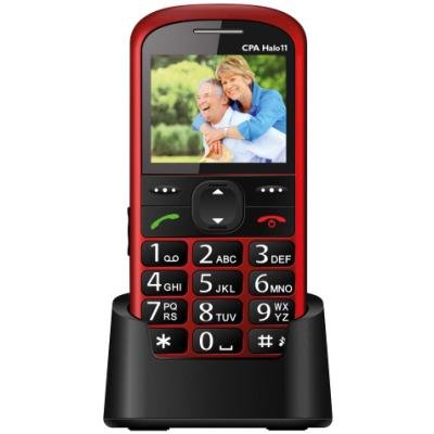 Mobilní telefon CPA Halo 11 červený