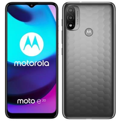 Motorola Moto E20 šedý