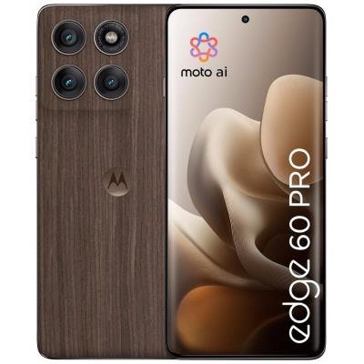 Motorola EDGE 60 Pro - PANTONE Walnut (Wood)   6,7"/ single SIM + eSIM/ 12GB/ 512GB/ 5G/ Android 15