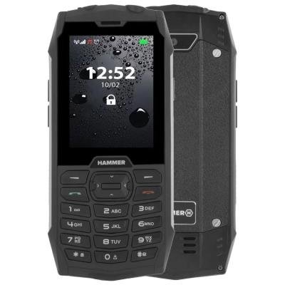 Mobilní telefon myPhone HAMMER 4 černo-stříbrný