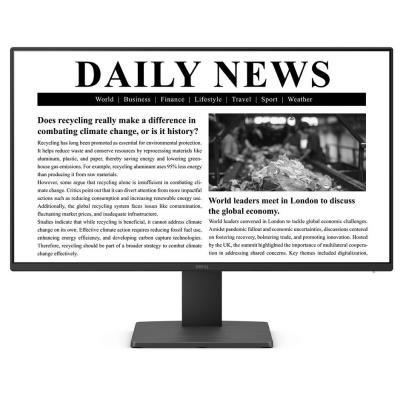 BENQ 24" LED GW2491 23,8" IPS 1920x1080, 100Hz , 250dcm, 5ms, 1300:1,  HDMI , DP , tenký rámeček