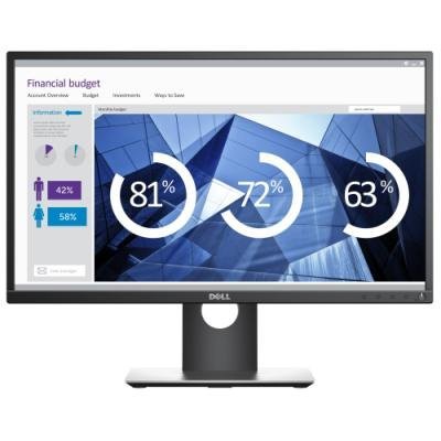 DELL P2417H Professional/ 24" LED/ 16:9/ 1920x1080/ 1000:1/ 6ms/ Full HD/ 3H IPS/ 4x USB/ DP/ HDMI/ VGA/ 3YNBD on-site