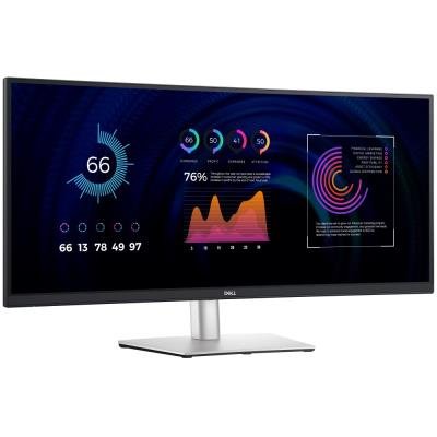 DELL P3424WE/ 34" curved/ 21:9/ 3440 x 1440/ WQHD/ 1000:1/ 8ms/ IPS/ DP/ HDMI/ USB-C / 4x USB/ RJ45/ 3Y Basic on-s.