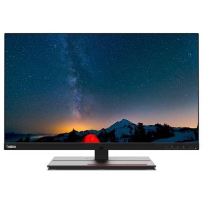 Lenovo P27u-20/ 27" IPS / 16:9/ 3840x2160 UHD / 400cd/m2cmd/ 1000:1/ 4ms/ TB/ HDMI/ DP/ USB/ PIVOT/ černý