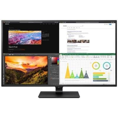 LG IPS monitor 43UN700P-B / IPS UHD 42,5" / 3840x2160 / 16:9 / 400cd/m2 / 8ms GtG/ 4x HDMI / DP / repro / USB-C 