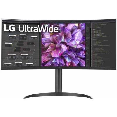 LG IPS monitor 34WQ75C QHD / prohnutý / 34" / 3440x1440 / 300cd/m2 / 5ms GtG /HDMI / DP / USB-C / repro