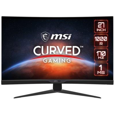 MSI Gaming G272C/ 27" zakřivený/ 1920x1080/ VA/ 1ms/ 300cd/m2/ 3000:1/ HDMI/ DP/ černý