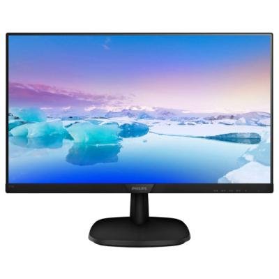 PHILIPS 27" W-LED 273V7QDAB / IPS / 1920x1080 / 250cd/m2 / 5ms / DVI-D / D-SUB / HDMI / repro 2x2W