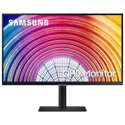 Samsung S60A 27"/ 2560x1440/ IPS/ 5ms/ 300 cd/m2/ DP/ HDMI/ USB/ sluchátkový port/ PIVOT/ černý