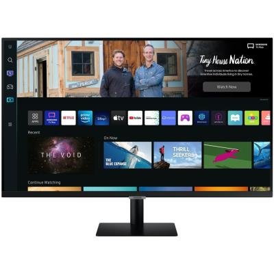 Samsung Smart Monitor M5/ 27"/ 1920x1080/ VA/ 4 ms/ 250 cd/m2/ HDMI/ USB/ VESA/ černý