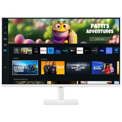 Samsung Smart Monitor M50C/ 32"/ 1920x1080/ VA/ 4ms/ 250 cd/m2/ HDMI/ USB/ VESA/ bílý