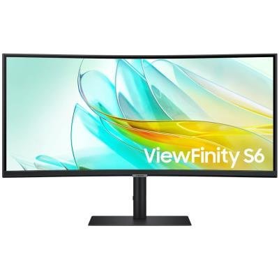 Samsung ViewFinity S65UC/ 34"/ 3440x1440/ 5ms/ 350cd/m2/ HDMI/ DP/ USB/ jack/ VESA/PIVOT/ černý