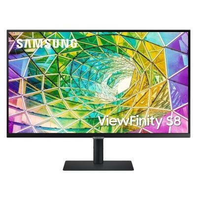 Samsung ViewFinity S80A/ 27"/ 3840x2160/ IPS/ 5ms/ 300cd/m3/ HDMI/ DP/ jack/USB/ VESA/ PIVOT/ černý