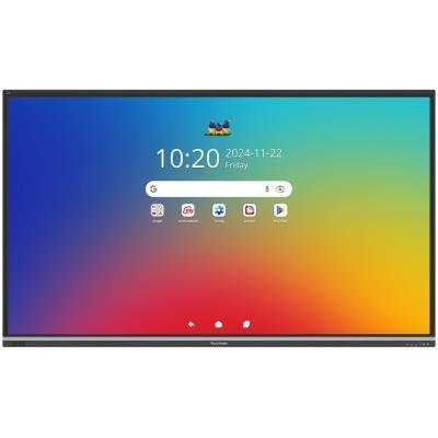 ViewSonic dotykový panel IFP9851 4K 98" Android 14 EDLA, 50 Multi touch,400nits,16G RAM/128GB,OPS slot,HDMI,VGA,DP, USB