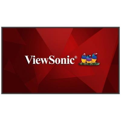 ViewSonic Flat Display CDE86G3-1C/86"/24-7/3840x2160/500cd/HDMI x 3/USB A x 2/USB-C/RJ45/RS232/repro10Wx2