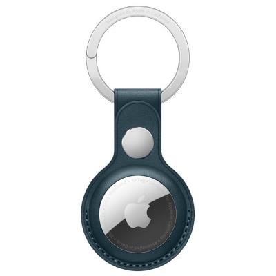 Apple AirTag Leather Key Ring modrá