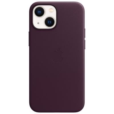 Apple iPhone 13 mini Leather Case with MagSafe - Dark Cherry