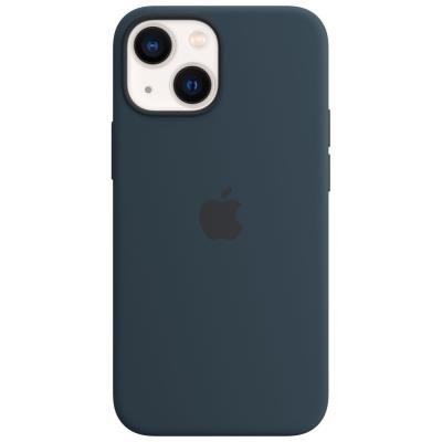 Apple silikonový kryt MagSafe pro iPhone 13 Mini hlubokomořsky modrý
