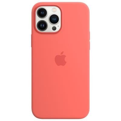Apple silikonový kryt MagSafe pro iPhone 13 Pro Max pomelově růžový