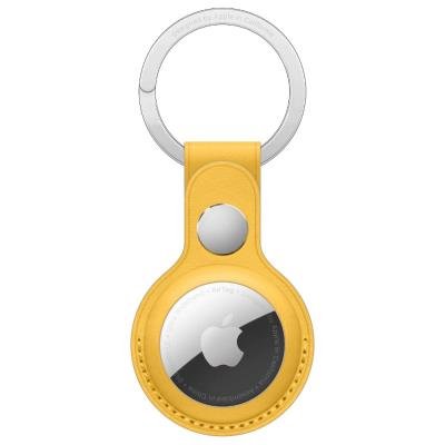 Apple AirTag Leather Key Ring - Meyer Lemon