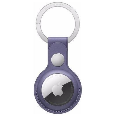 Apple AirTag Leather Key Ring - Wisteria